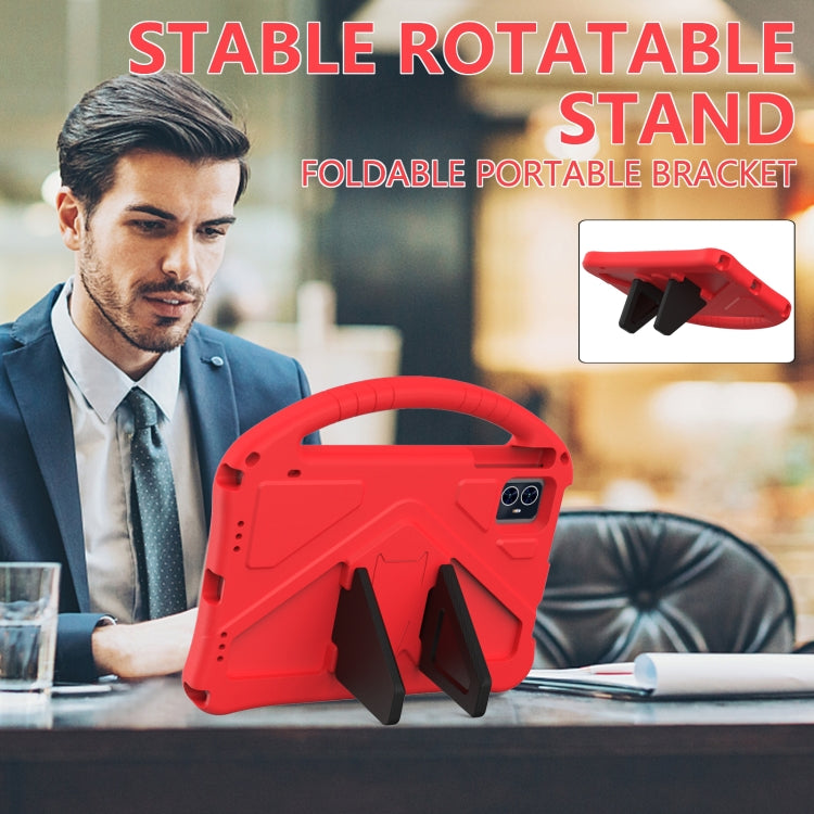 For Teclast M50 HD 10.1 / M50 Pro EVA Shockproof Tablet Case with Holder(Red) - Others by PMC TechLife | Online Shopping South Africa | PMC TechLife | Buy Now Pay Later Mobicred