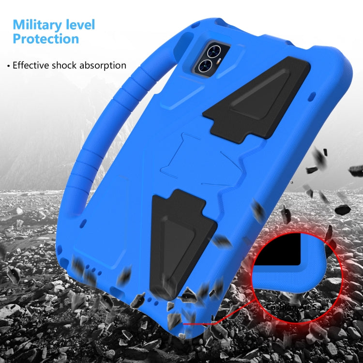 For Blackview Tab 80 10.1 2023 EVA Shockproof Tablet Case with Holder(Blue) - Others by PMC TechLife | Online Shopping South Africa | PMC TechLife