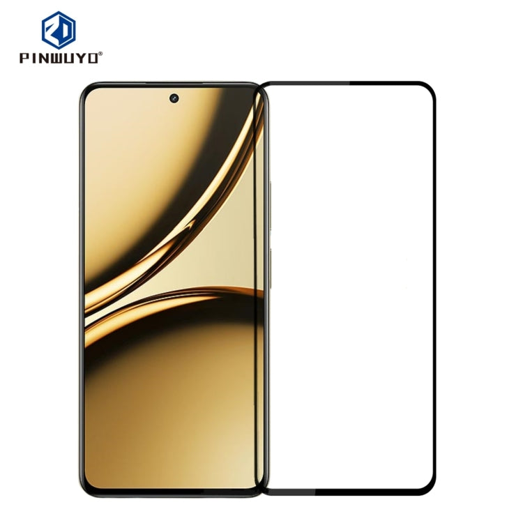 For Realme Narzo 70 Pro MOFI 9H 2.5D Full Screen Tempered Glass Film(Black) - Realme Tempered Glass by MOFI | Online Shopping South Africa | PMC TechLife | Buy Now Pay Later Mobicred