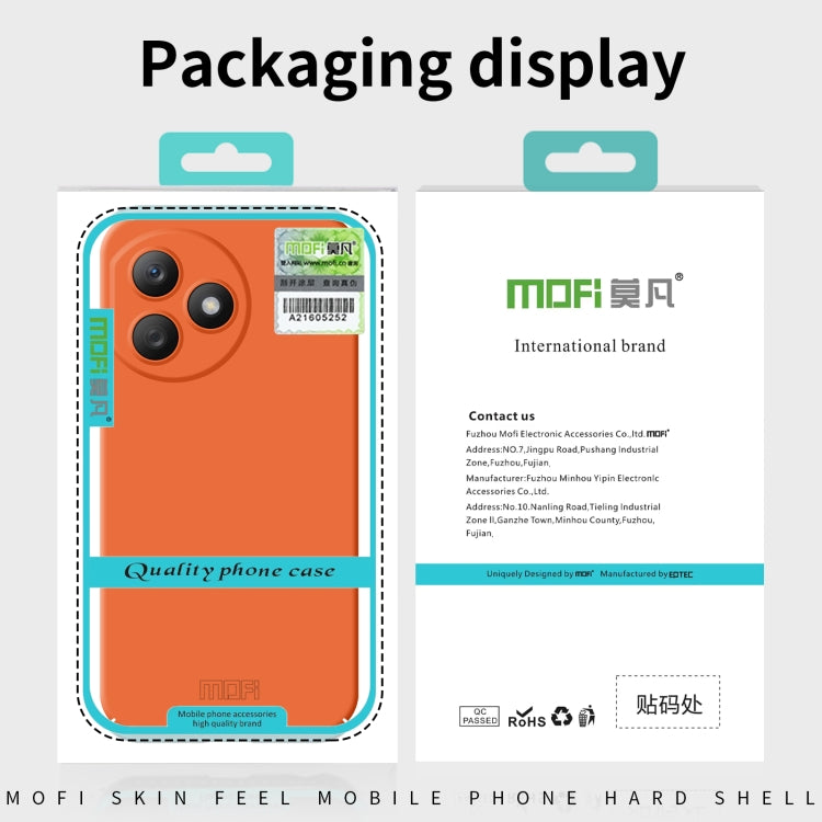 For Honor X50i Pro MOFI Qin Series Skin Feel All-inclusive PC Phone Case(Green) - Honor Cases by MOFI | Online Shopping South Africa | PMC TechLife | Buy Now Pay Later Mobicred