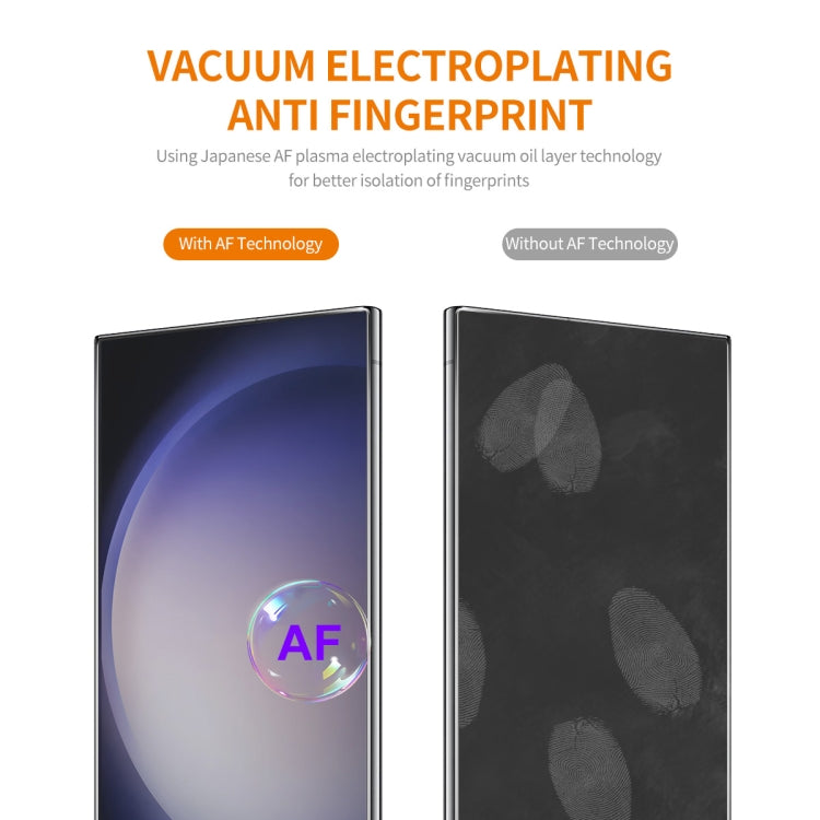 For Samsung Galaxy S24 Ultra 5G ENKAY 0.18mm High Aluminum-silicon Tempered Glass Film, Support Ultrasonic Fingerprint Unclock - Galaxy S24 Ultra 5G Tempered Glass by ENKAY | Online Shopping South Africa | PMC TechLife | Buy Now Pay Later Mobicred