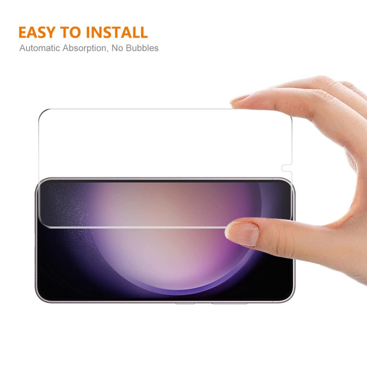 For Samsung Galaxy S24+ 5G 10pcs ENKAY 0.18mm High Aluminum-silicon Tempered Glass Film, Support Ultrasonic Fingerprint Unclock - free shipping - PMC Jewellery - Order now!
