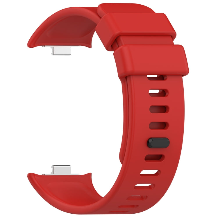 For Redmi Watch 4 Solid Color Silicone Sports Watch Band(Red) - free shipping - PMC TechLife - Order now!