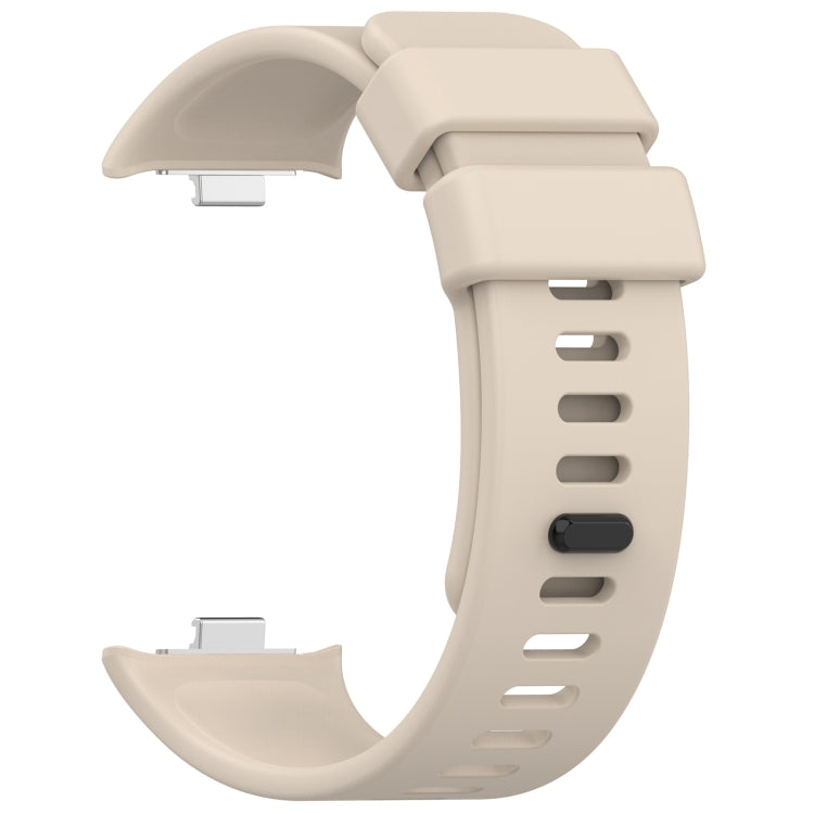 For Redmi Watch 4 Solid Color Silicone Sports Watch Band(Ivory White) - free shipping - PMC TechLife - Order now!