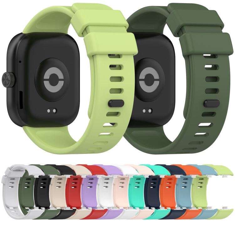 For Redmi Watch 4 Solid Color Silicone Sports Watch Band(Red) - free shipping - PMC TechLife - Order now!