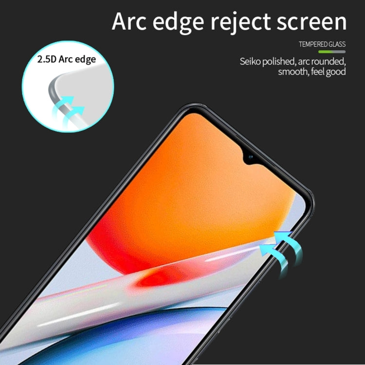 For vivo G2 MOFI 9H 2.5D Full Screen Tempered Glass Film(Black) - free shipping - PMC TechLife - Order now!