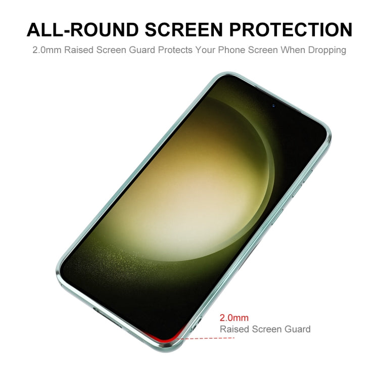 For Samsung Galaxy S25 5G ENKAY Hat-Prince Magnetic Glitter Plated TPU Phone Case with Lens Film(Golden) - Galaxy S25 5G Cases by ENKAY | Online Shopping South Africa | PMC Jewellery | Buy Now Pay Later Mobicred