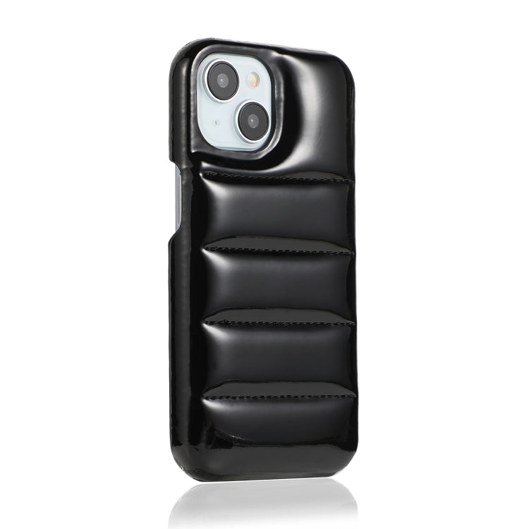 For iPhone 15 Pro Max Laser Aurora Down Jacket All-inclusive Phone Case(Silver) - iPhone 15 Pro Max Cases by PMC TechLife | Online Shopping South Africa | PMC TechLife | Buy Now Pay Later Mobicred