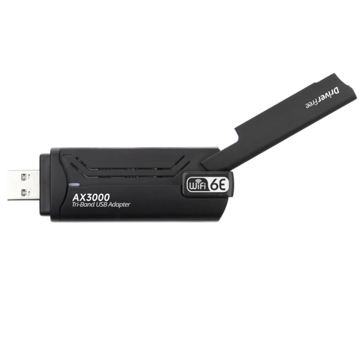 WD-AX3000 For Desktop PC WiFi Receiver USB 3.0 WiFi6 Driver Free Wireless Network Card(Black) - free shipping - PMC Jewellery - Order now!