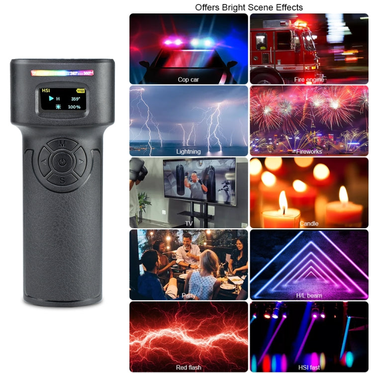 VLOGLITE W270RGB Live Streaming E-Sports Handheld Fill Light LED Studio Light(US Plug) - free shipping - PMC TechLife - Order now!
