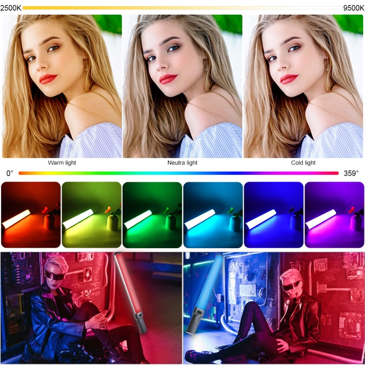 VLOGLITE W270RGB Live Streaming E-Sports Handheld Fill Light LED Studio Light(US Plug) - free shipping - PMC TechLife - Order now!