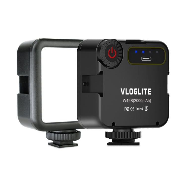 VLOGLITE W49S Adjustable Brightness Mini Beauty Video Light Photography Live Streaming LED Fill Light -  by VLOGLITE | Online Shopping South Africa | PMC TechLife | Buy Now Pay Later Mobicred