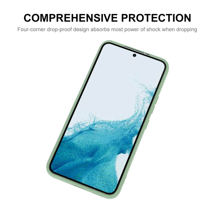 For Samsung Galaxy S24 5G ENKAY Liquid Silicone Soft Shockproof Phone Case(Dark Blue) - free shipping - PMC Jewellery - Order now!