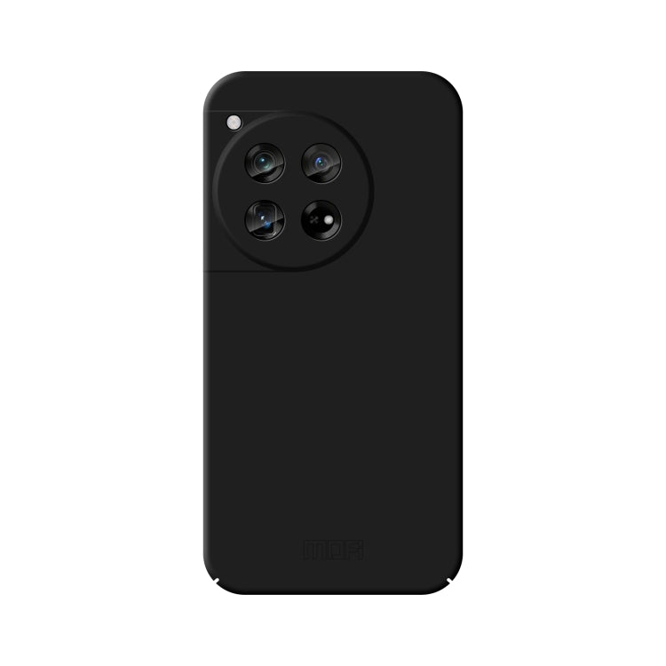 For OnePlus 12 MOFI Qin Series Skin Feel All-inclusive PC Phone Case(Black) - OnePlus Cases by MOFI | Online Shopping South Africa | PMC TechLife | Buy Now Pay Later Mobicred