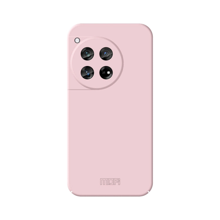 For OnePlus 12 MOFI Qin Series Skin Feel All-inclusive PC Phone Case(Pink) - OnePlus Cases by MOFI | Online Shopping South Africa | PMC TechLife | Buy Now Pay Later Mobicred