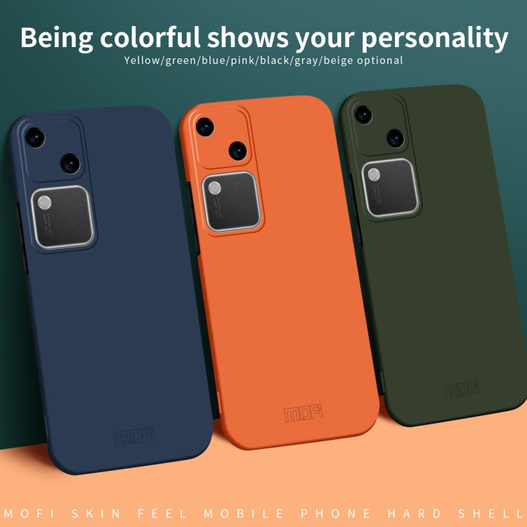 For vivo S18 MOFI Qin Series Skin Feel All-inclusive PC Phone Case(Orange) - vivo Cases by MOFI | Online Shopping South Africa | PMC TechLife | Buy Now Pay Later Mobicred