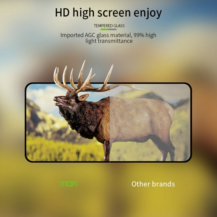 For ASUS ROG Phone 8 Pro MOFI 9H 2.5D Full Screen Tempered Glass Film(Black) - ASUS Tempered Glass by MOFI | Online Shopping South Africa | PMC TechLife | Buy Now Pay Later Mobicred