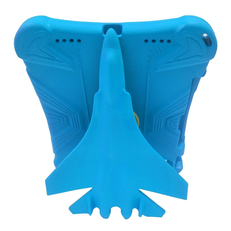 For iPad Air 11 2024 360 Rotation Aircraft Holder EVA Shockproof Tablet Case(Blue) - iPad Air 11 2024 Cases by PMC TechLife | Online Shopping South Africa | PMC TechLife | Buy Now Pay Later Mobicred