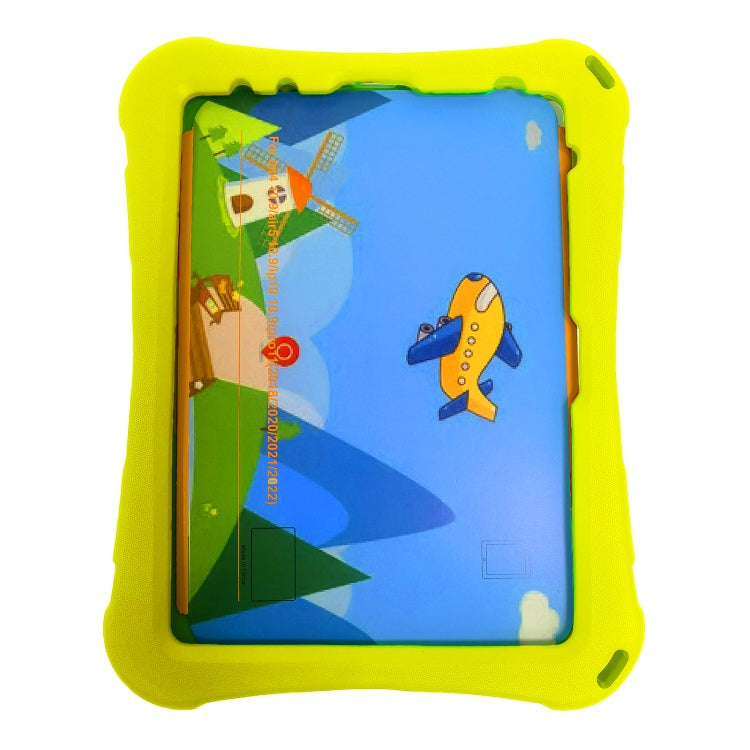 For iPad Pro 11 2024 360 Rotation Aircraft Holder EVA Shockproof Tablet Case(Yellow) - iPad Pro 11 2024 Cases by PMC TechLife | Online Shopping South Africa | PMC TechLife | Buy Now Pay Later Mobicred