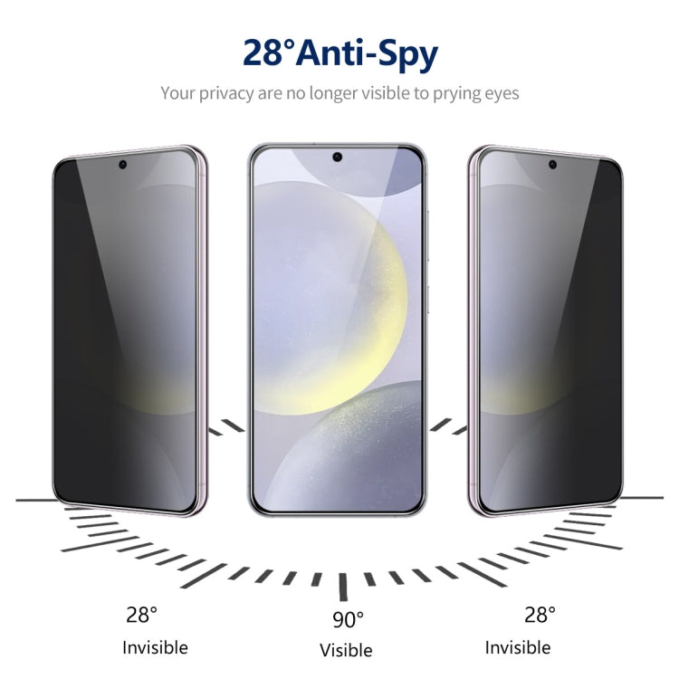 For Samsung Galaxy S24 5G ENKAY Hat-Prince 360 Degree Anti-peeping Privacy Full Screen Tempered Glass Film - free shipping - PMC Jewellery - Order now!