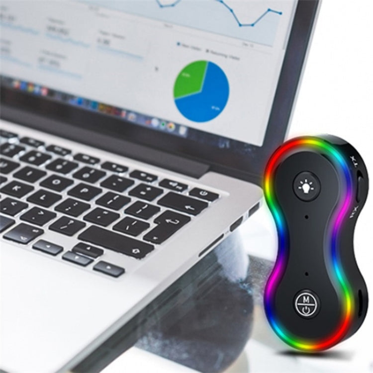 Q8 Portable 2-in-1 Wireless Receiver / Transmitter MP3 Player BT5.3 Audio Adapter - Bluetooth Adapters by PMC TechLife | Online Shopping South Africa | PMC TechLife | Buy Now Pay Later Mobicred