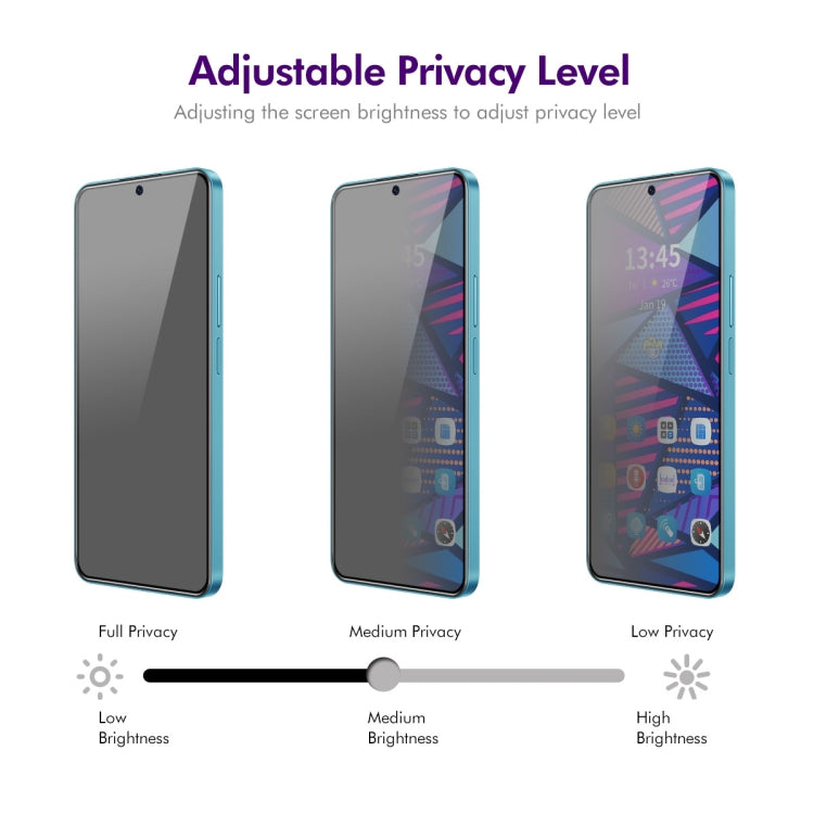 For Motorola Moto G Play 2024 2pcs ENKAY Hat-Prince 28 Degree Anti-peeping Privacy Tempered Glass Film - free shipping - PMC Jewellery - Order now!