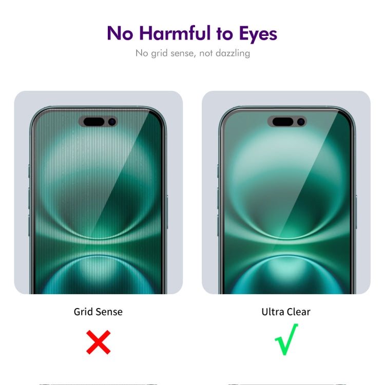 For iPhone 16 ENKAY Easy Install Anti-peeping Privacy Full Screen Tempered Glass Film - free shipping - PMC Jewellery - Order now!