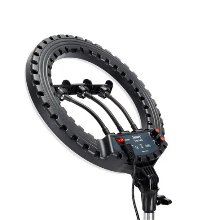 JMARY FM-14R Photography Light 14-inch Live Streaming Ring Light Photography LED Fill Light(EU Plug) - free shipping - PMC TechLife - Order now!