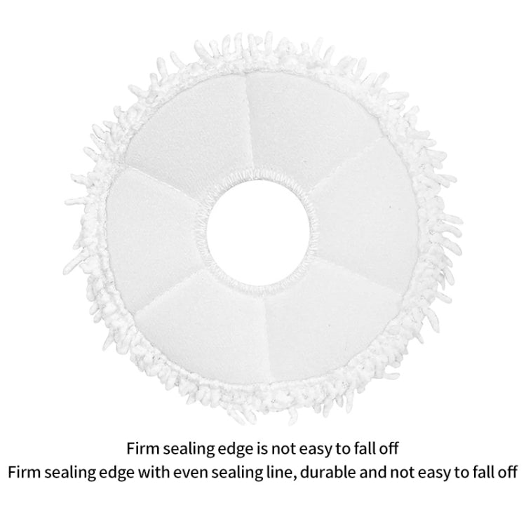 JUNSUNMAY 4pcs Washable Mop Pads Replacement for ECOVACS DEEBOT X1 Turbo / X2 Omni / T20 Pro(Grey) - free shipping - PMC TechLife - Order now!