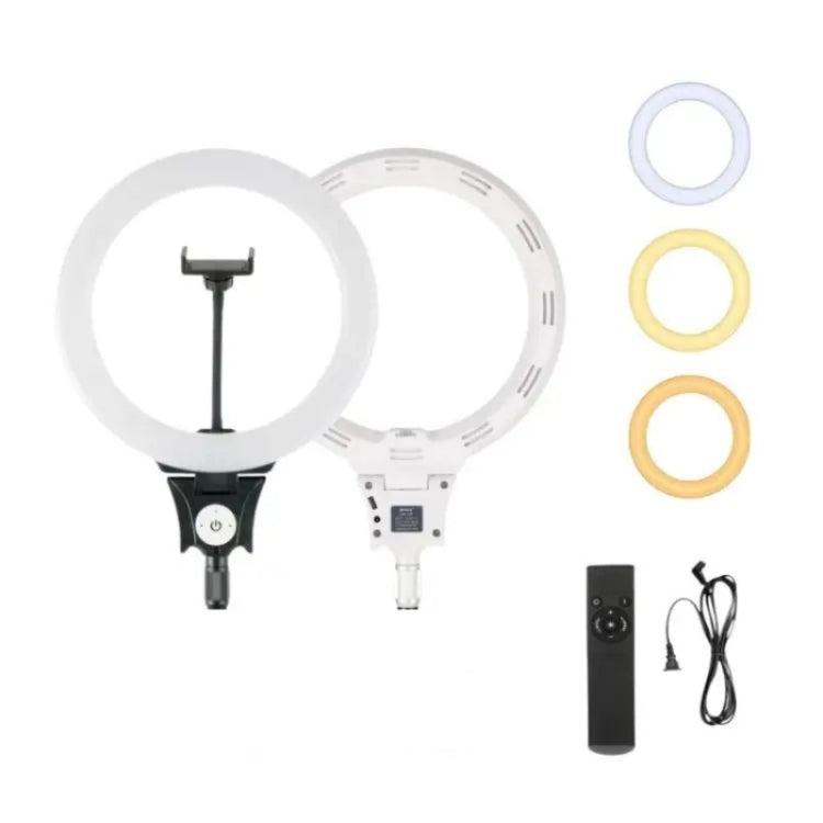 JMARY FM-12R Photography LED Fill Light 12-inch Video Recording Ring Light(EU Plug) - free shipping - PMC TechLife - Order now!