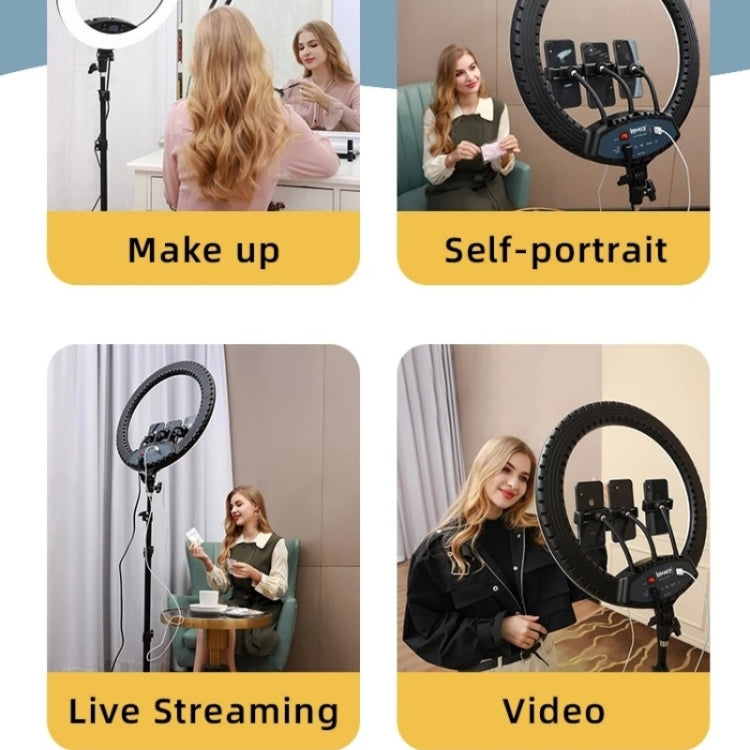 JMARY FM-19RS Photography LED Ring Fill Light 19-inch Touch Control Beauty Light(US Plug) - free shipping - PMC TechLife - Order now!