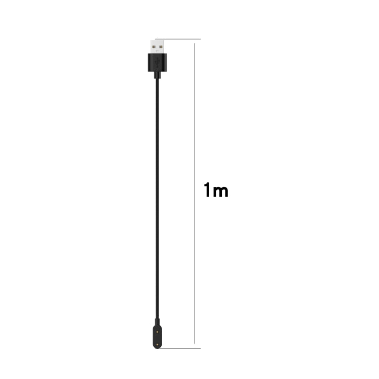 For Samsung Galaxy Fit 3 SM-R390 Watch Magnetic Charging Cable, Length: 1m(Black) - Charger by PMC TechLife | Online Shopping South Africa | PMC TechLife