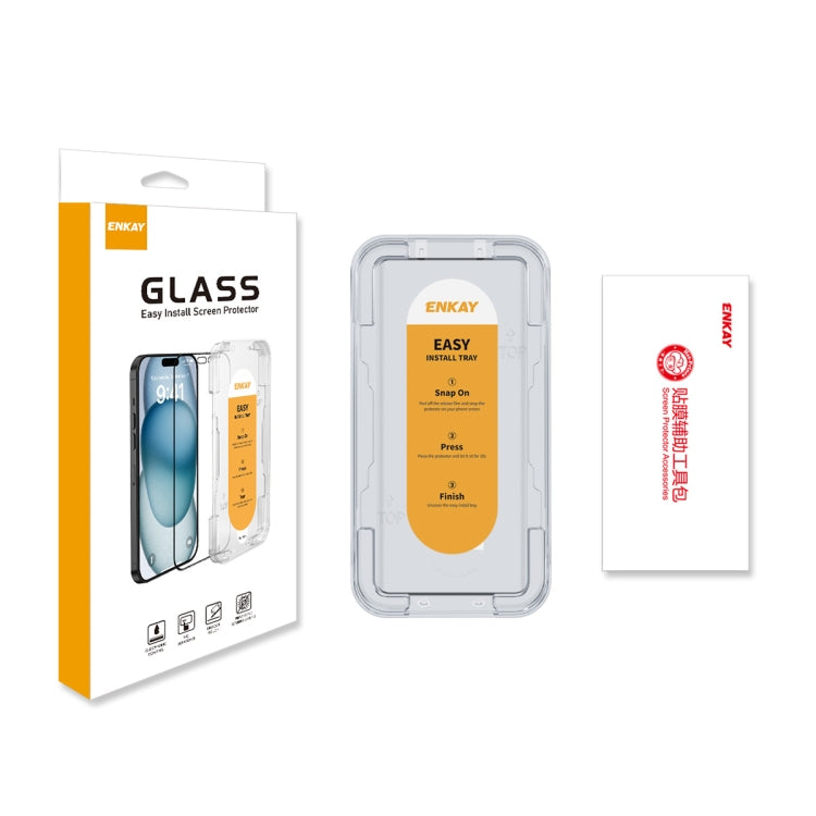 For OPPO Find X7 ENKAY Easy Install Hot Bending Full Coverage Side Glue Tempered Glass Film - OPPO Tempered Glass by ENKAY | Online Shopping South Africa | PMC TechLife | Buy Now Pay Later Mobicred