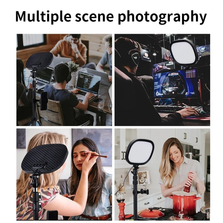 JMARY FM-58R Live Streaming Photography Fill Light 180-Degree Rotatable 9-inch LED Light - free shipping - PMC TechLife - Order now!