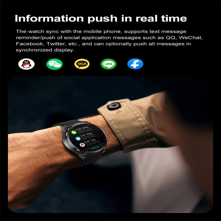 S9 1.53 inch Color Screen Smart Watch, Support Bluetooth Call / Heart Rate / Blood Pressure / Blood Oxygen Monitoring(Silver) - Smart Watches by PMC TechLife | Online Shopping South Africa | PMC TechLife