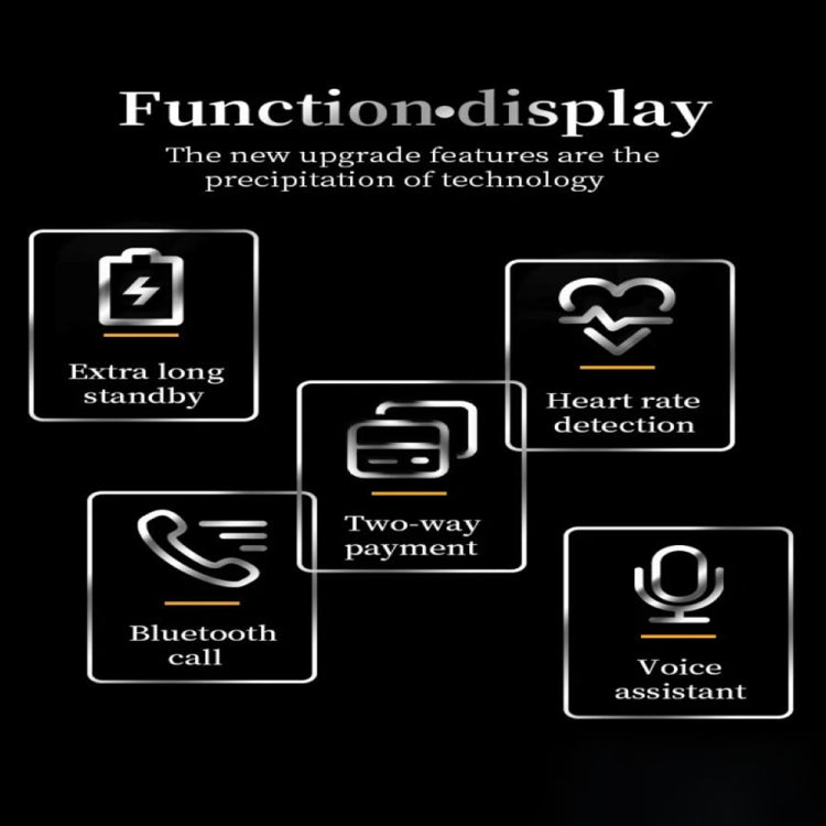 X16pro 1.53 inch Color Screen Smart Watch, Support Bluetooth Call / Heart Rate / Blood Pressure / Blood Oxygen Monitoring(Black) - Smart Watches by PMC TechLife | Online Shopping South Africa | PMC TechLife