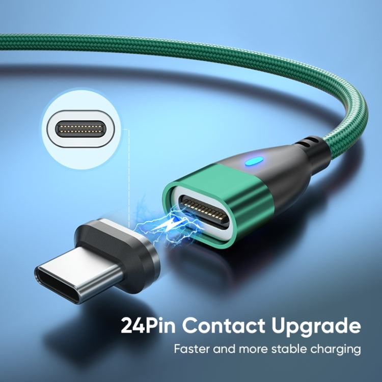 ENKAY 3 in 1 PD100W Type-C to Type-C / 8 Pin / Micro USB Magnetic Fast Charging Cable, Cable Length:1.8m(Black) - free shipping - PMC Jewellery - Order now!