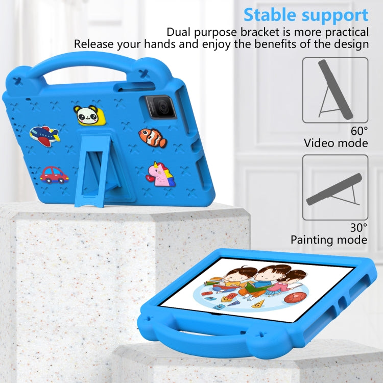 For T-Iobile REVVL Tab 10.36 2023 Handle Kickstand Children EVA Shockproof Tablet Case(Sky Blue) - Others by PMC TechLife | Online Shopping South Africa | PMC TechLife | Buy Now Pay Later Mobicred