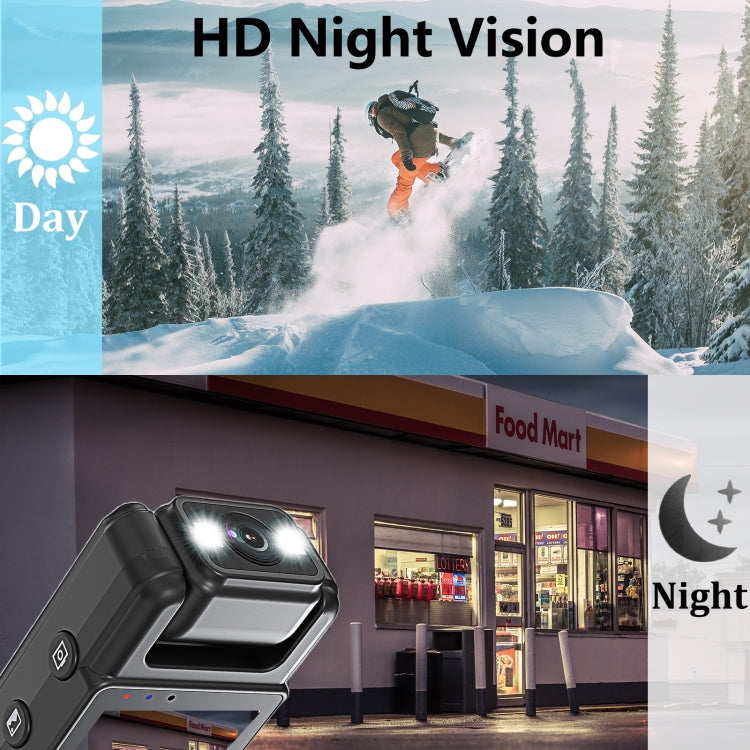 L12WIFI 180 Degrees Rotation Night Vision Camera Outdoor Sports Conference Video Recording Camera - Video Cameras by PMC TechLife | Online Shopping South Africa | PMC TechLife | Buy Now Pay Later Mobicred