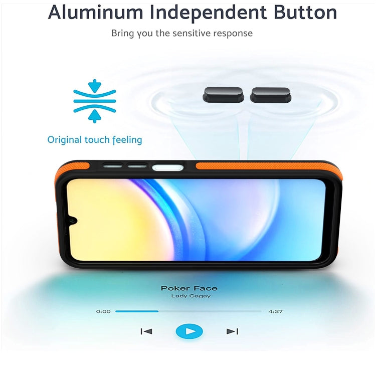 For Samsung Galaxy A35 5G Dual-Color Shockproof TPU Phone Case(Grey) - Galaxy Phone Cases by PMC TechLife | Online Shopping South Africa | PMC TechLife