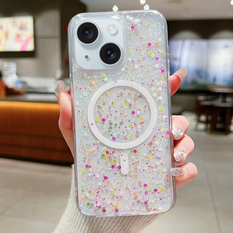 For iPhone 15 Explosive Flash Gradient MagSafe TPU Phone Case(Colour) - iPhone 15 Cases by PMC TechLife | Online Shopping South Africa | PMC TechLife