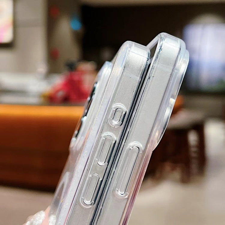 For iPhone 13 Explosive Flash Gradient MagSafe TPU Phone Case(Cold Pink) - iPhone 13 Cases by PMC TechLife | Online Shopping South Africa | PMC TechLife