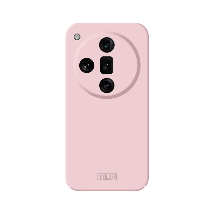 For OPPO Find X7 MOFI Qin Series Skin Feel All-inclusive PC Phone Case(Pink) - OPPO Cases by MOFI | Online Shopping South Africa | PMC TechLife | Buy Now Pay Later Mobicred