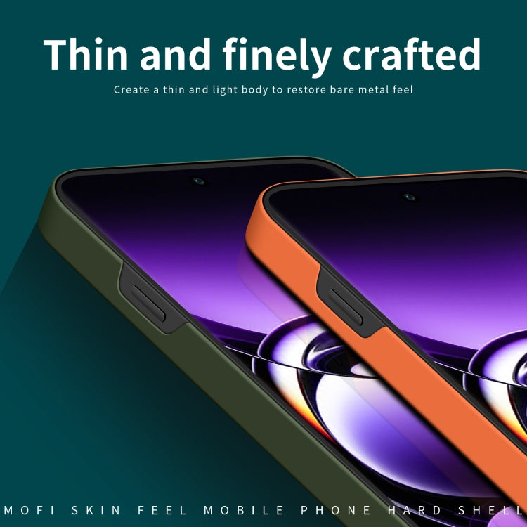 For OPPO Find X7 MOFI Qin Series Skin Feel All-inclusive PC Phone Case(Pink) - OPPO Cases by MOFI | Online Shopping South Africa | PMC TechLife | Buy Now Pay Later Mobicred
