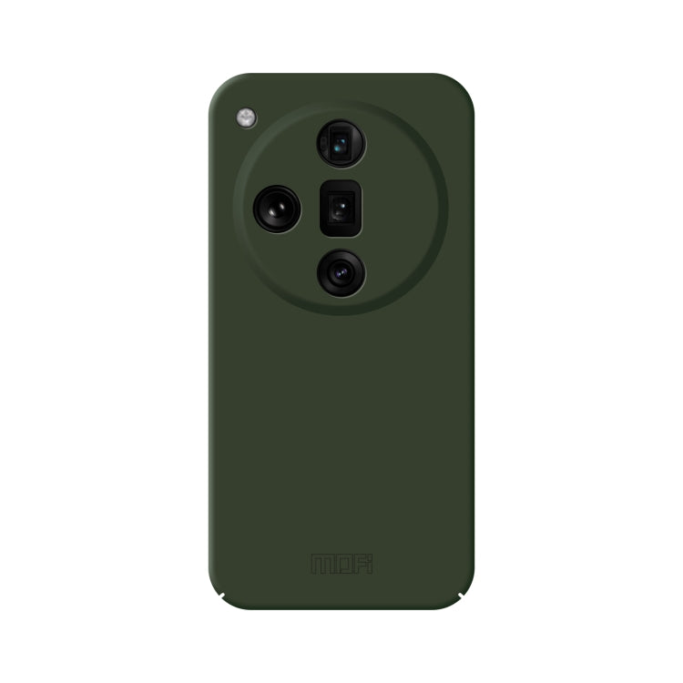 For OPPO Find X7 Ultra MOFI Qin Series Skin Feel All-inclusive PC Phone Case(Green) - free shipping - PMC TechLife - Order now!