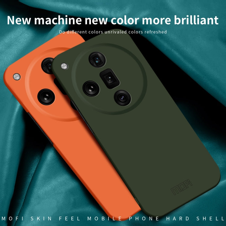 For OPPO Find X7 Ultra MOFI Qin Series Skin Feel All-inclusive PC Phone Case(Orange) - Find X7 Ultra Cases by MOFI | Online Shopping South Africa | PMC TechLife