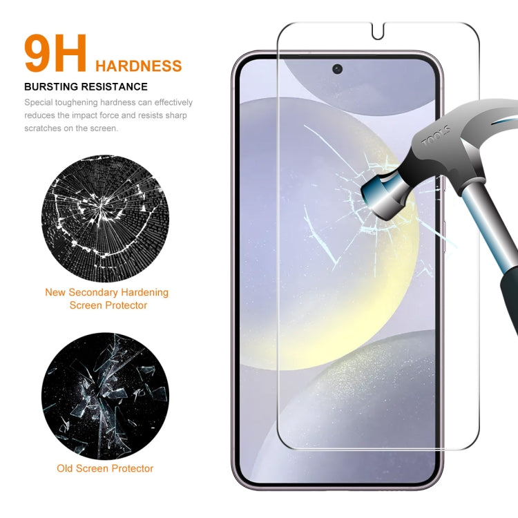 For Samsung Galaxy S24 5G ENKAY Easy Install 0.18mm High Alumina Silicon Full Glass Film, Support Ultrasonic Unlock - free shipping - PMC Jewellery - Order now!