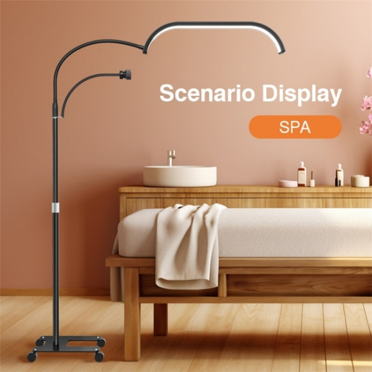 HD-G63X Floor Standing Remote Dimming LED Moon Lamp Manicure Eyelash Beauty Lamp(US Plug) - Selfie Light by PMC TechLife | Online Shopping South Africa | PMC TechLife | Buy Now Pay Later Mobicred
