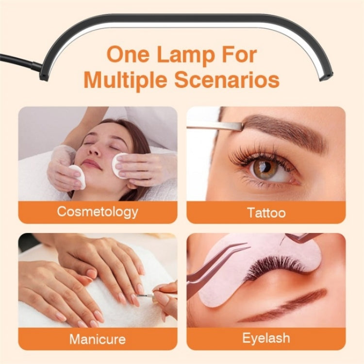 HD-G63X Floor Standing Remote Dimming LED Moon Lamp Manicure Eyelash Beauty Lamp(UK Plug) - Selfie Light by PMC TechLife | Online Shopping South Africa | PMC TechLife | Buy Now Pay Later Mobicred
