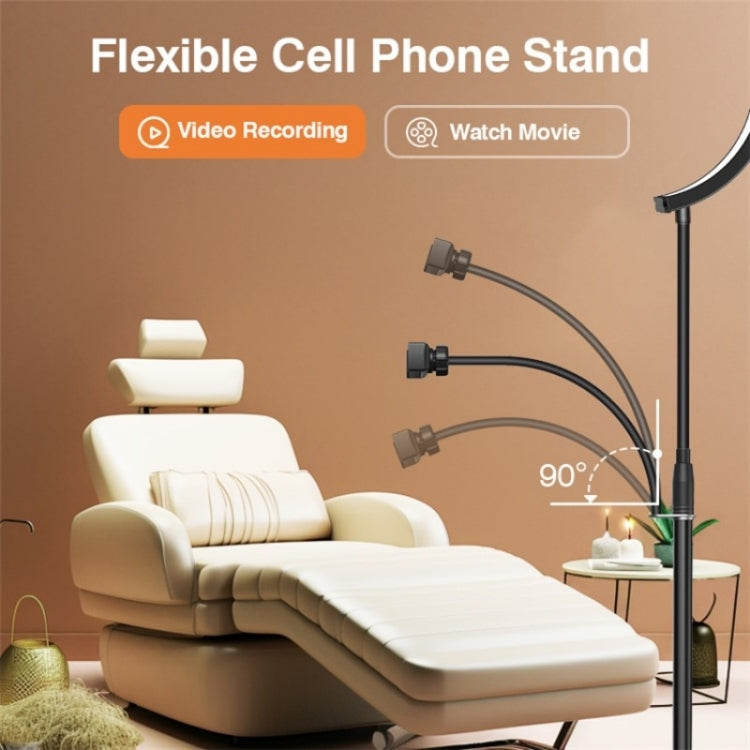 HD-G63X Floor Standing Remote Dimming LED Moon Lamp Manicure Eyelash Beauty Lamp(UK Plug) - Selfie Light by PMC TechLife | Online Shopping South Africa | PMC TechLife | Buy Now Pay Later Mobicred